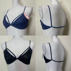 2-pack Women Lace Bralette Sexy Bra Floral Lingerie Night Top Triangle S-L